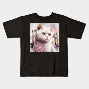 White British Shorthair Kids T-Shirt